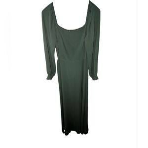 chinese dress ladies Baltic Born Womens Sandra Pleated Maxi Dress | Champagne main image 0